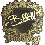 Sticker | bodyy (Gold) | Budapest 2025