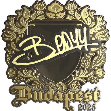 Naklejka | bodyy (złota) | Budapeszt 2025