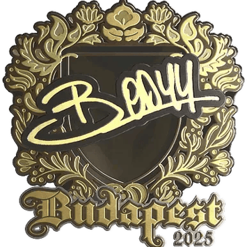 Naklejka | bodyy (złota) | Budapeszt 2025