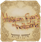 Sticker | hallzerk | Austin 2025 Sticker | hallzerk | Austin 2025 image