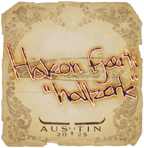 Sticker | hallzerk | Austin 2025