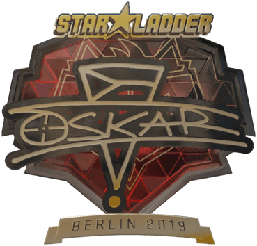 Sticker | oskar (Gold) | Berlim 2019