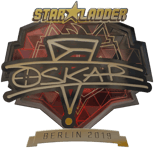 Sticker | oskar (Gold) | Berlin 2019