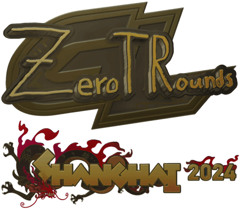 Sticker | ztr (Gold) | Shanghai 2024