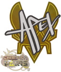 Sticker | apEX (Champion) | Paris 2023