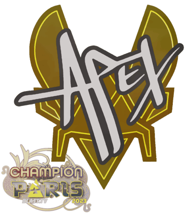 Sticker | apEX (Champion) | Paris 2023