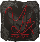 Sticker | yxngstxr (Foil) | Austin 2025 image
