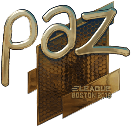Sticker | paz(金色)| 2018年波士顿锦标赛