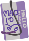 Sticker | Hello MAC-10 image