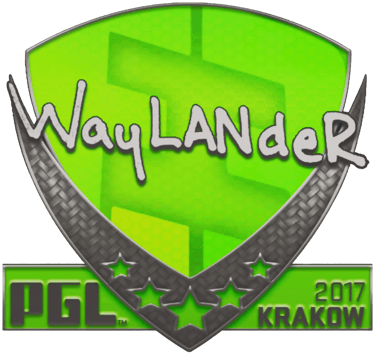 Sticker | wayLander | Krakow 2017