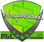 Sticker | wayLander | Krakow 2017