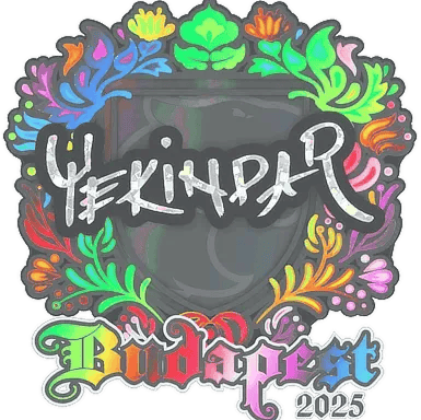 สติกเกอร์ | YEKINDAR (Holo) | Budapest 2025