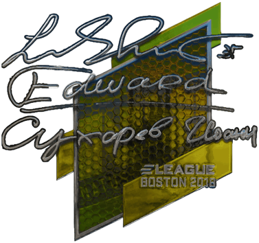 Sticker | Edward (reflectante) | Boston 2018