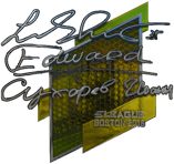 Sticker | Edward (Foil) | Boston 2018