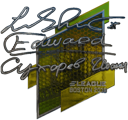 Sticker | Edward (Foil) | Boston 2018