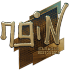 Sticker | ngiN (Gold) | Boston 2018 Sticker | ngiN (Gold) | Boston 2018 image