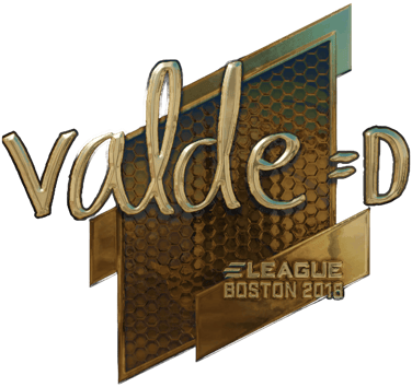 Sticker | v4lde (ทอง) | Boston 2018