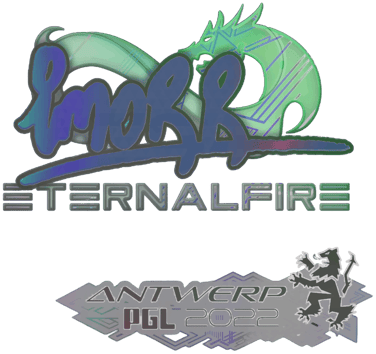 Sticker | imoRR (holograficzna) | Antwerpia 2022