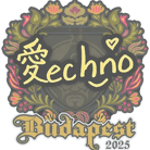 Sticker | Techno4K | Budapest 2025 Sticker | Techno4K | Budapest 2025 image