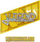 Sticker | jL (Glitter) | Copenhagen 2024 image