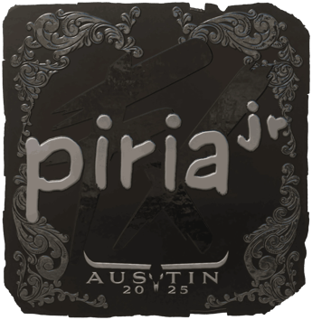 Sticker | piriajr (reflectante) | Austin 2025