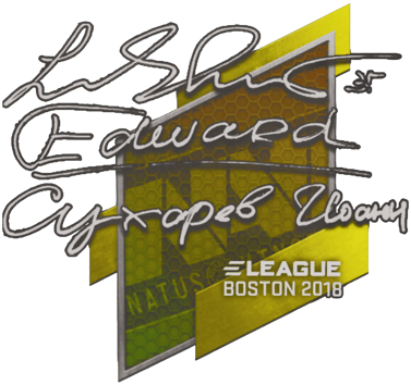 Sticker | Edward | Boston 2018