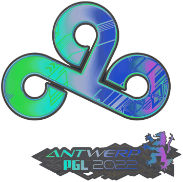 Pegatina | Cloud9 (holográfica) | Amberes 2022