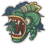 Sticker | Baby Fire Serpent