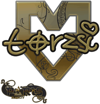 Sticker | torzsi (złota) | Paryż 2023
