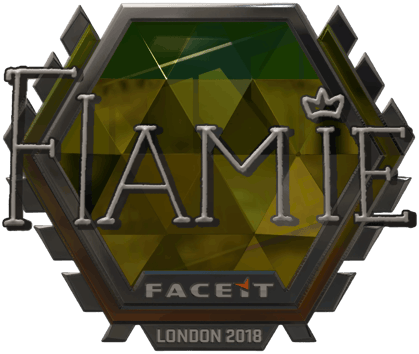 Adesivo | flamie (Brilhante) | Londres 2018