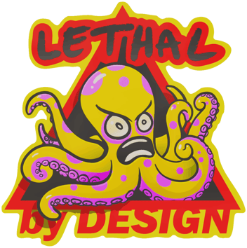 Sticker | Keltainen Lethal