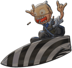 Sticker | Hypnotic Surf K Sticker | Hypnotic Surf K image