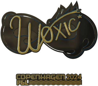Sticker | woxic(黃金)| Copenhagen 2024