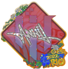 Sticker | ANNIHILATION (Glitter) | Rio 2022 Sticker | ANNIHILATION (Glitter) | Rio 2022 image