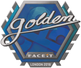 Sticker | Golden | London 2018 image