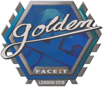 Sticker | Golden | London 2018