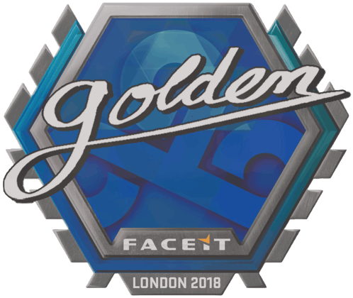 Sticker | Golden | London 2018