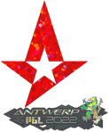 Sticker | Astralis (Glitter) | Antwerp 2022