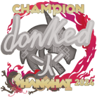 Sticker | donk (Champion) | Shanghai 2024 image
