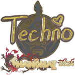 Sticker | Techno4K (Holo) | Shanghai 2024