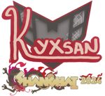 Sticker | kyxsan | Shanghai 2024 image