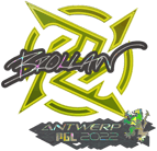 Sticker | Brollan (Glitter) | Antwerp 2022 image