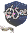 Sticker | oSee (Glitter) | Paris 2023 Sticker | oSee (Glitter) | Paris 2023 image
