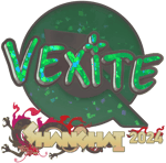 Sticker | vexite (Glitter) | Shanghai 2024