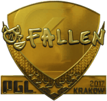 Sticker | FalleN (Gold) | Krakow 2017