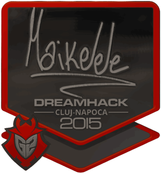 Sticker | Maikelele(閃亮)| Cluj-Napoca 2015