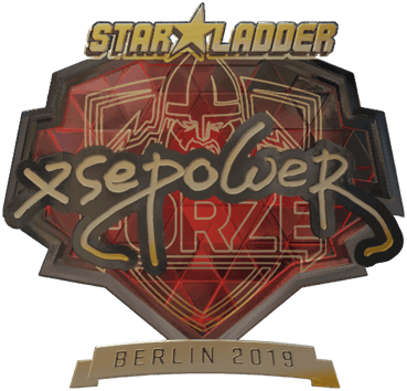 Sticker | xsepower (ทอง) | Berlin 2019