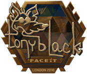 Sticker | tonyblack (Gold) | London 2018