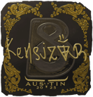 Sticker | kensizor (Gold) | Austin 2025 image