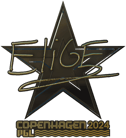 Sticker | EliGE (Gold) | Copenhagen 2024 image